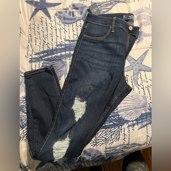 Hollister jeans destroyed size 11 - Picture 4 of 7
